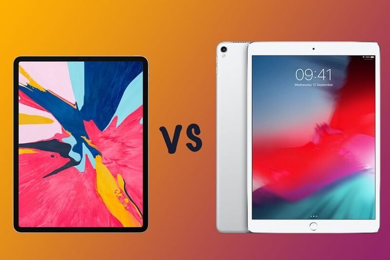 iPad Pro 2018 và iPad Air 5