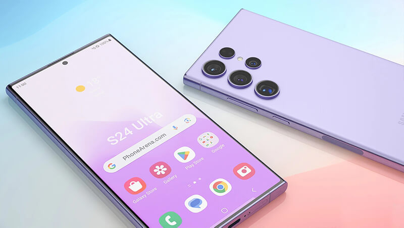 Ảnh kết xuất mới của Galaxy S24