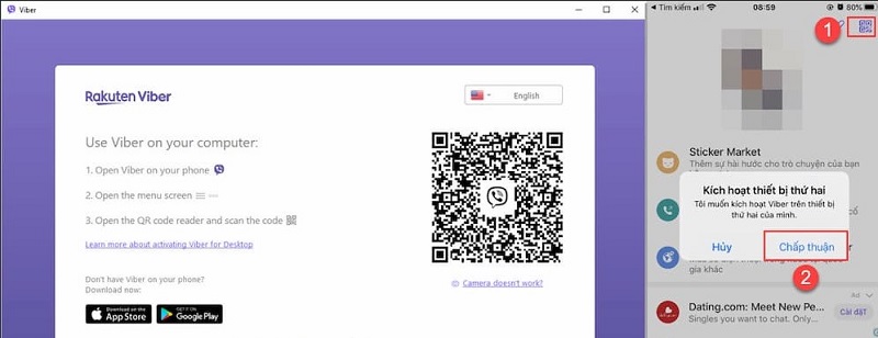 Khôi phục tin nhắn Viber trên máy tính