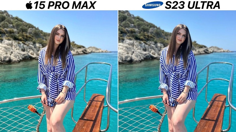 So sánh camera iPhone 15 Pro Max và S23 Ultra