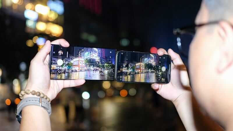 So sánh chất lượng quay video