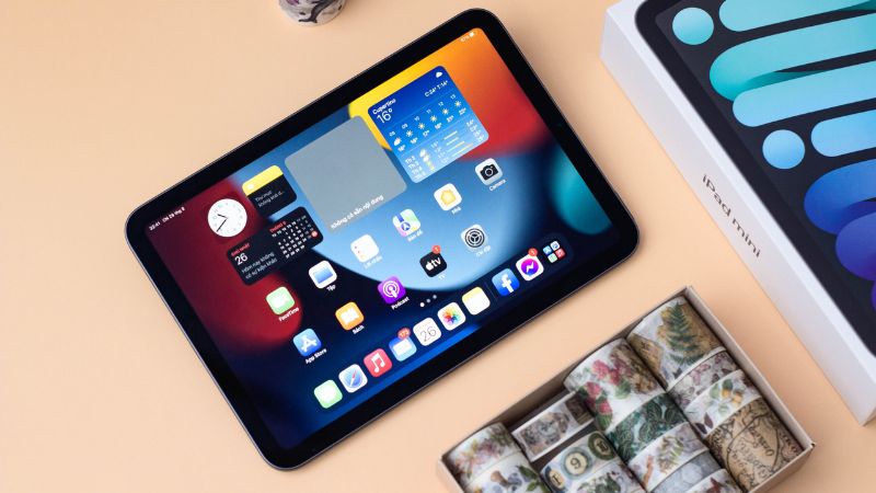 so sánh ipad gen 9 và mini 6