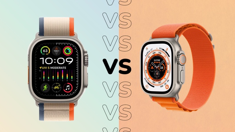 thiết kế apple watch ultra 2 và apple watch ultra
