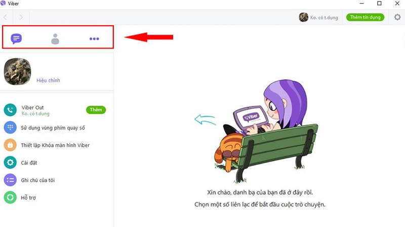 Cách sử dụng Viber trên máy tính