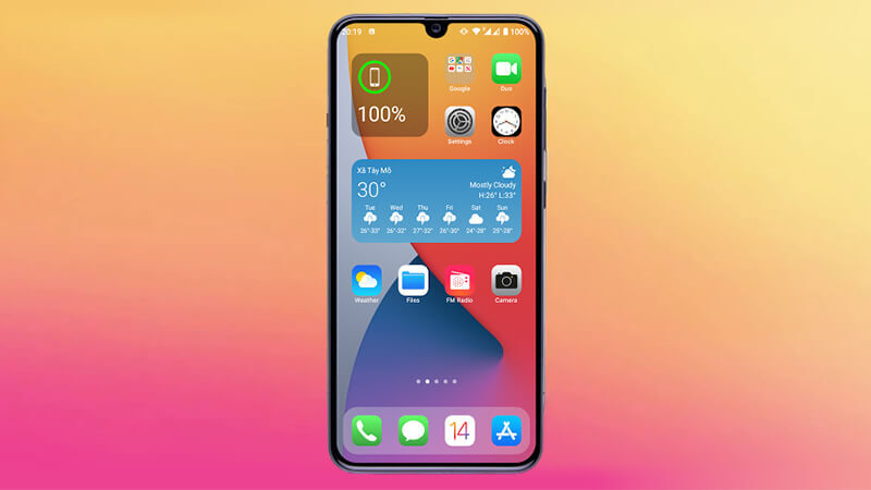 Cách biến Samsung thành iPhone bằng các icon