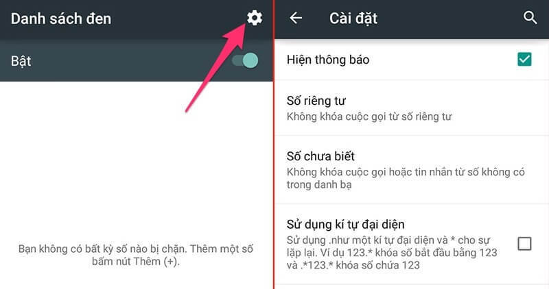 Cách chặn số điện thoại ngoài danh bạ trên Samsung cho Samfan