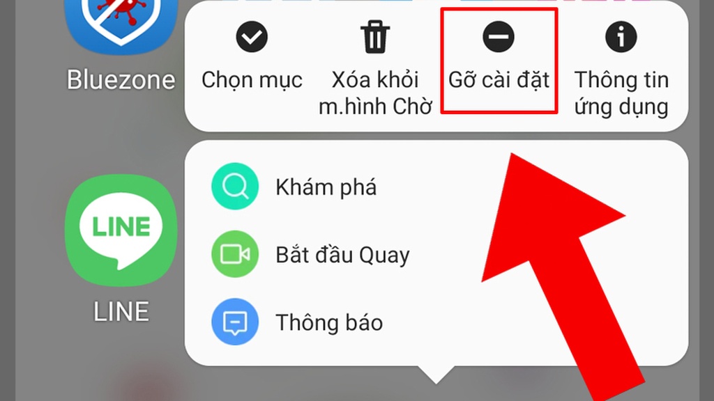 Xóa các ứng dụng không cần thiết