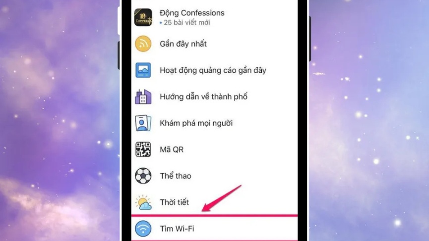 Cách lấy mật khẩu WiFi trên điện thoại iPhone bằng Facebook 1