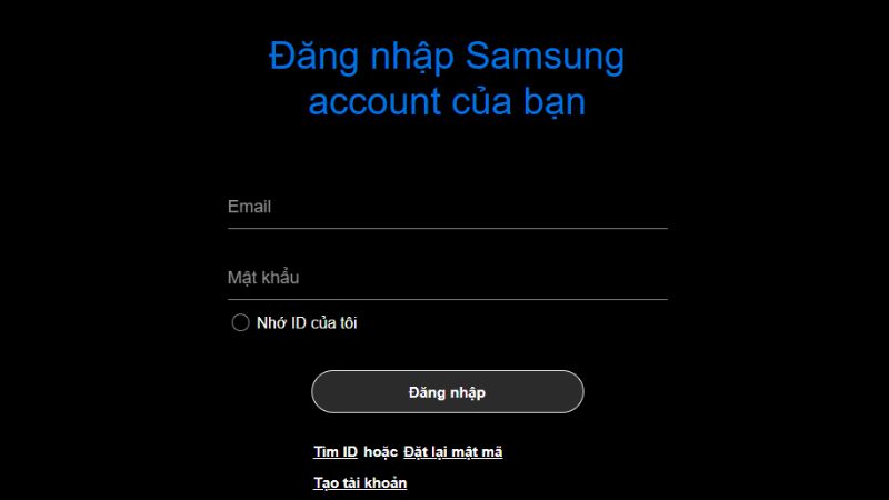cách phá Samsung Account