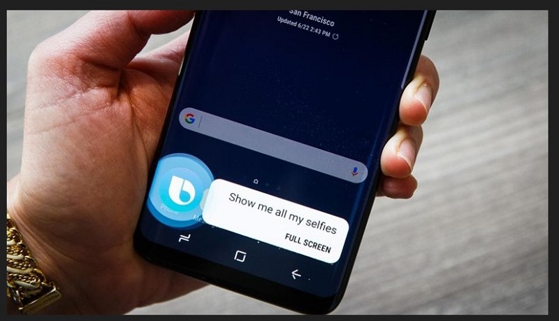 Chụp màn hình Samsung bằng Bixby Voice