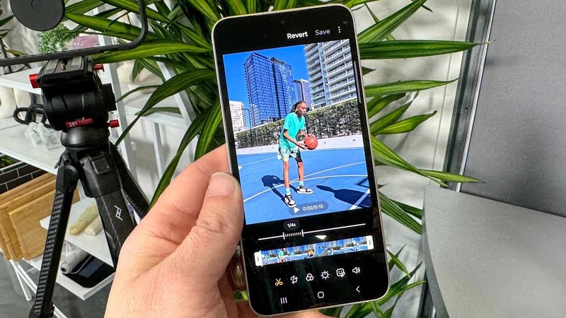 chuyển động chậm trên camera galaxy s24