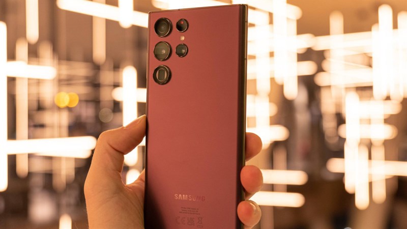 Samsung S23 Ultra màu đỏ