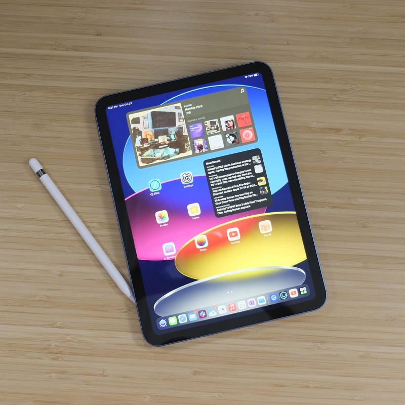 Dung lượng pin ipad gen 10
