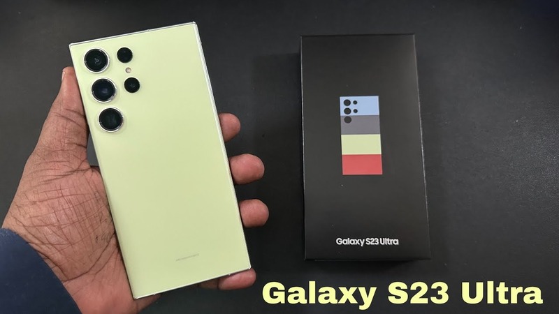 Galaxy S23 Ultra màu xanh lime