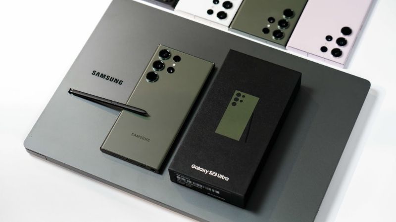Green Samsung S23 Ultra