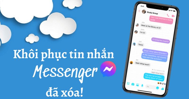  khôi phục tin nhắn Messenger đã thu hồi 