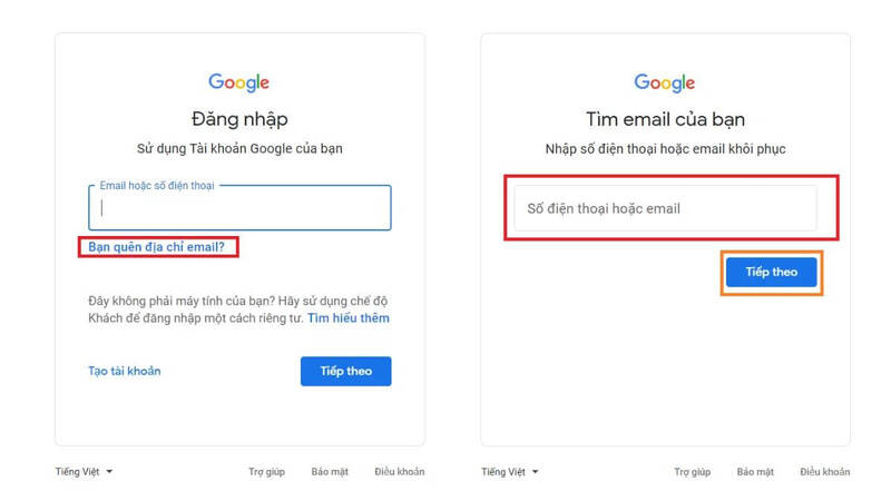 Cách lấy lại mật khẩu Gmail bằng số điện thoại dễ dàng
