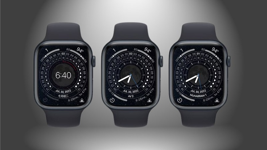 Mặt đồng hồ Apple Watch Lunar