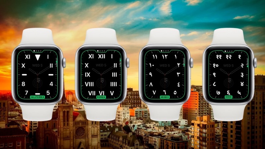 Mặt đồng hồ Apple Watch California