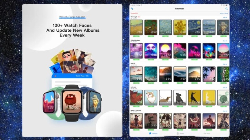 Mặt đồng hồ Apple Watch đẹp