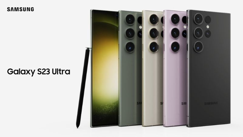 Samsung S23 Ultra màu sắc