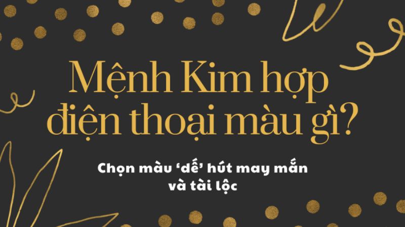 mệnh kim có hợp màu xanh dương không