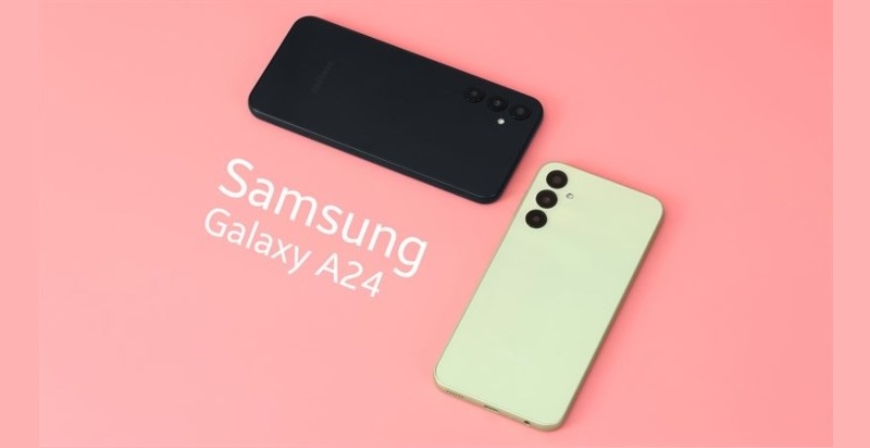 Galaxy A24 được trang bị camera chính 50MP