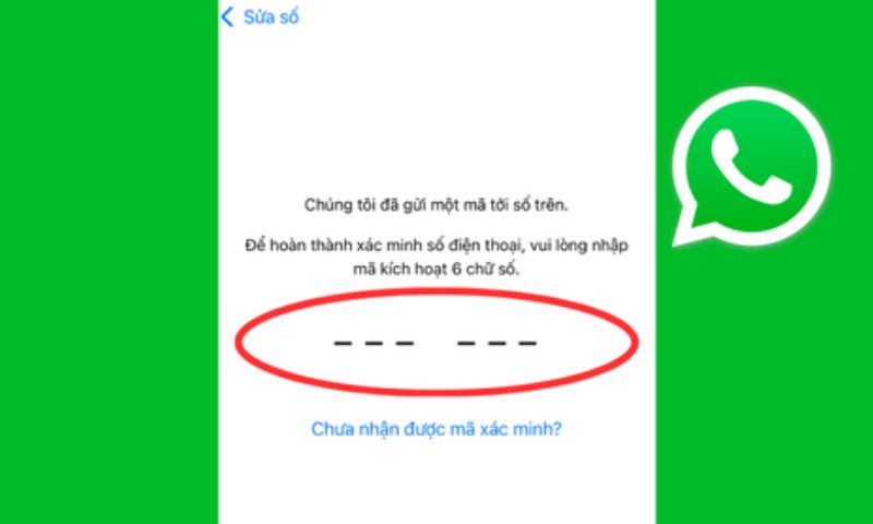 Mã xác nhận WhatsApp giúp bảo mật thông tin người dùng khỏi các rủi ro