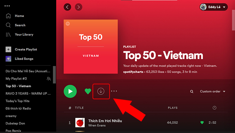 tải nhạc Spotify về PC bằng tài khoản premium