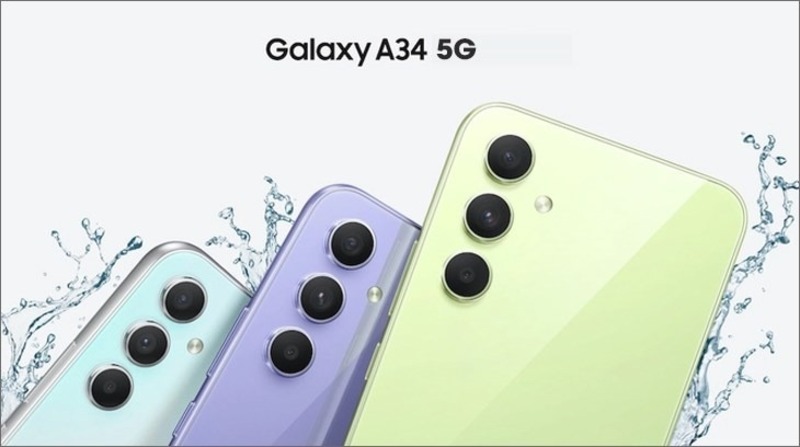 thiết kế galaxy a34