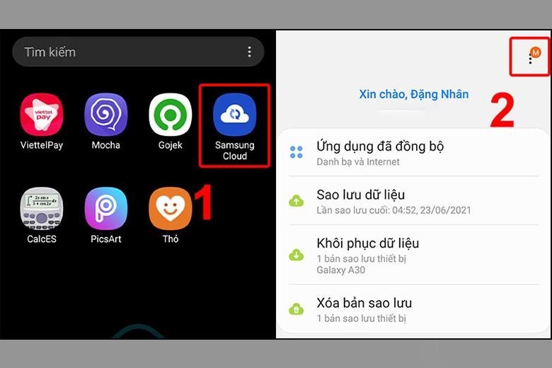 xóa bộ nhớ đệm trên samsung