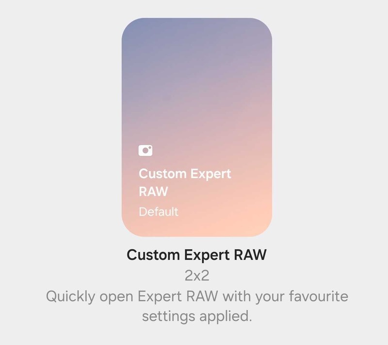 One UI 6.1 máy ảnh Custom Expert RAW