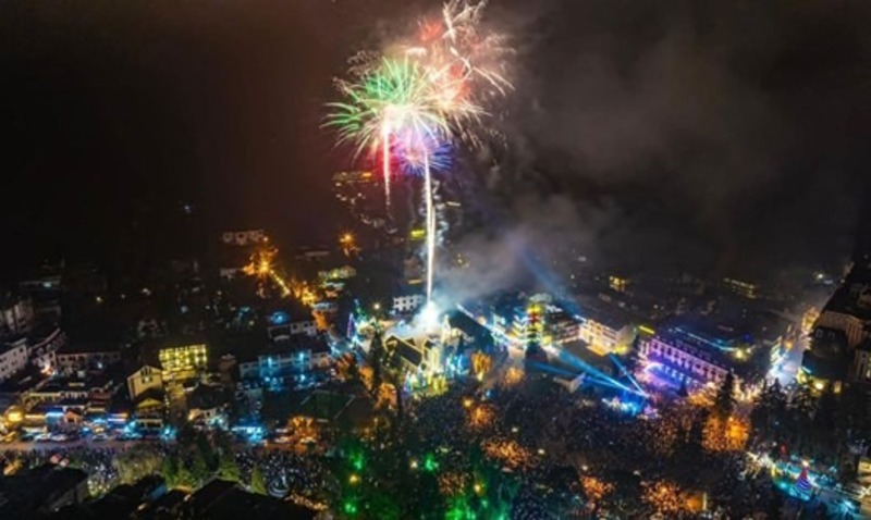 Điểm bắn pháo hoa mừng tết 2026 tại Ninh Bình