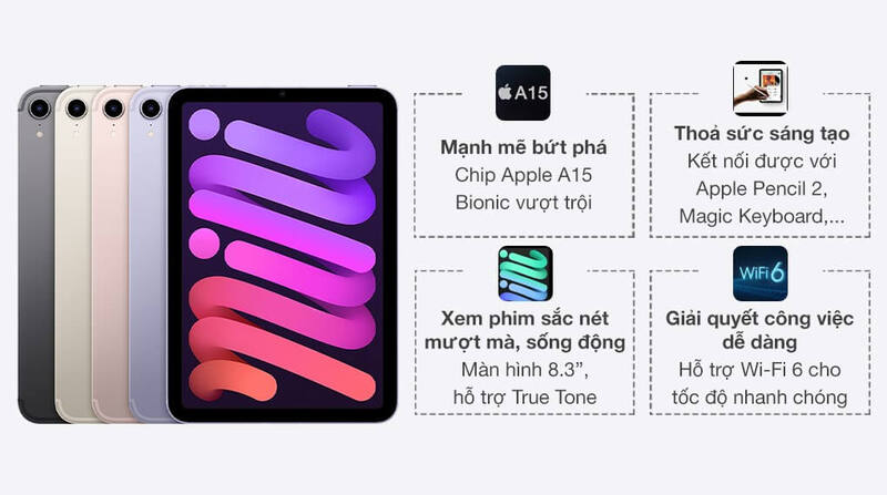 iPad mini thế hệ thứ 6