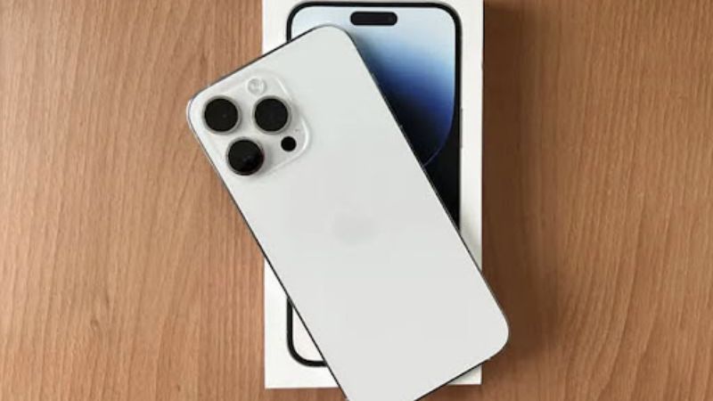 Điện thoại iPhone 14 Pro Max Silver (màu bạc)