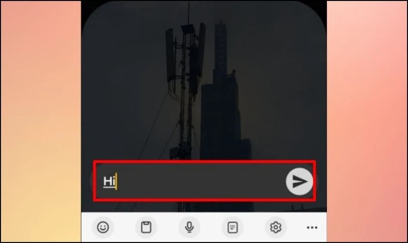 Locket Android không nhắn tin được
