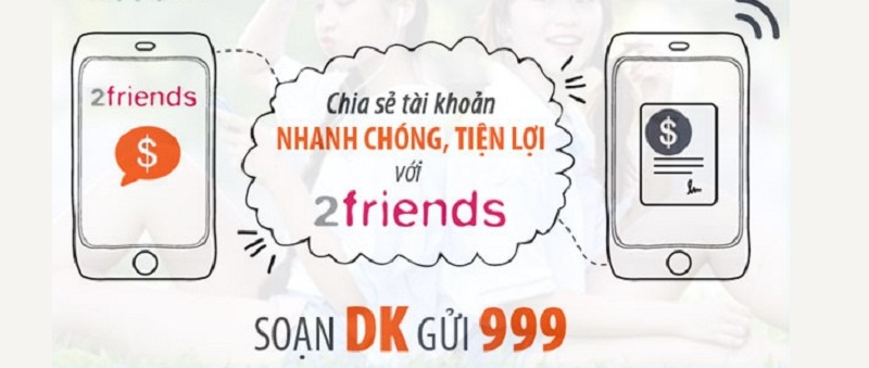 Bắn tiền điện thoại thông qua 2Friends