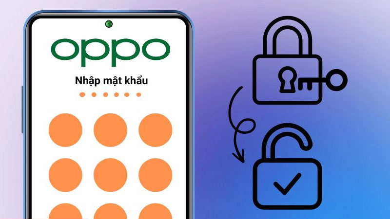 cách bẻ khóa điện thoại Oppo