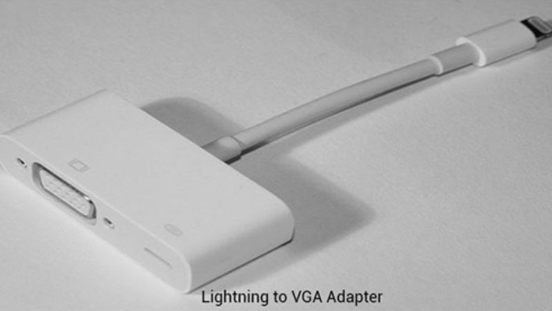 sử dụng cáp vga