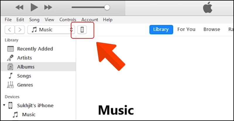 Cách kết nối iPhone với laptop