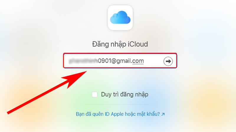 Cách khóa iCloud khi bị mất máy
