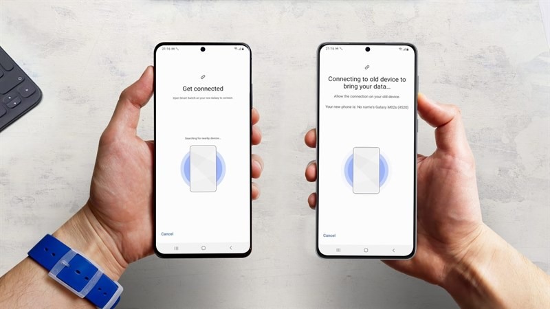 Khôi phục điện thoại Samsung bằng phần mềm Smart Switch