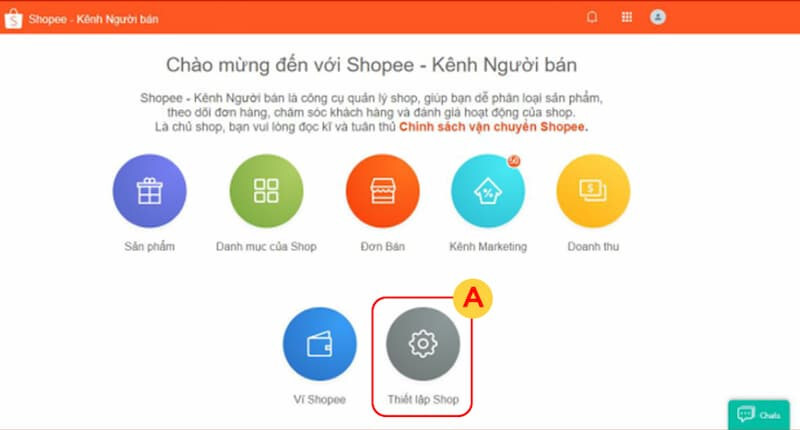 Khi tài khoản của bạn bị khóa vui lòng liên hệ Shopee để mở lại tài khoản