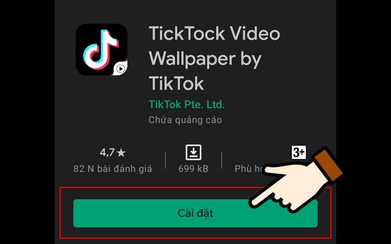 cách lấy video tiktok làm hình nền có nhạc