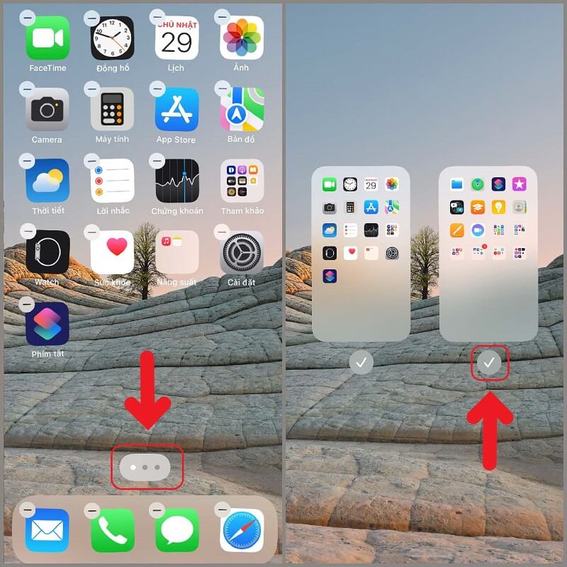 Tìm ứng dụng bị ẩn và thêm vào màn hình