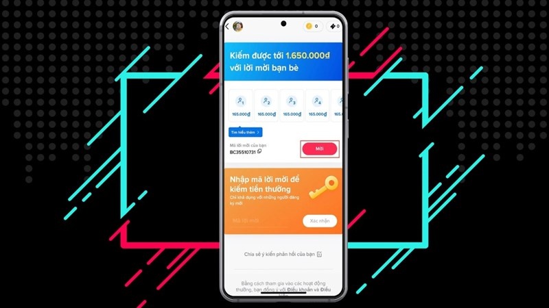 Mã lời mời TikTok là gì?