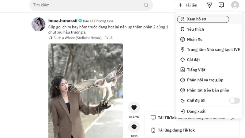Cách nhập mã lời mời TikTok trên máy tính 2