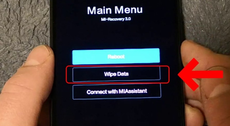 cách reset máy redmi