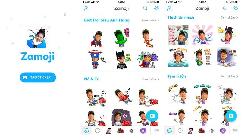 cách tạo sticker trên zalo