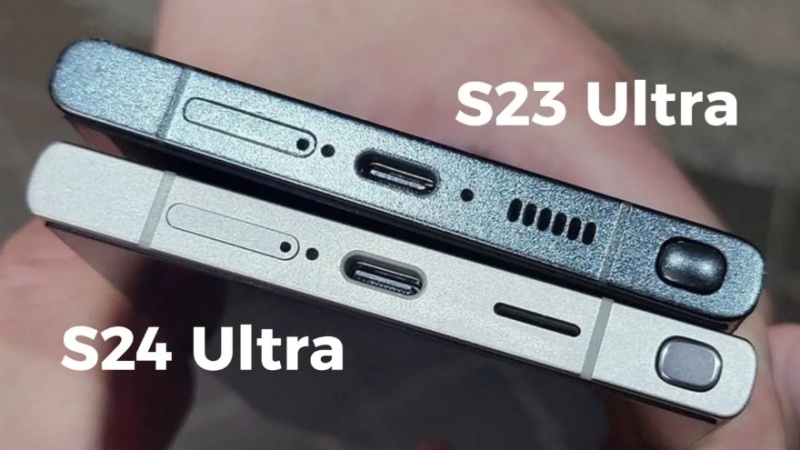 Cách để phân biệt Galaxy S24 Ultra và S23 Ultra khi có ngoại hình giống nhau 2